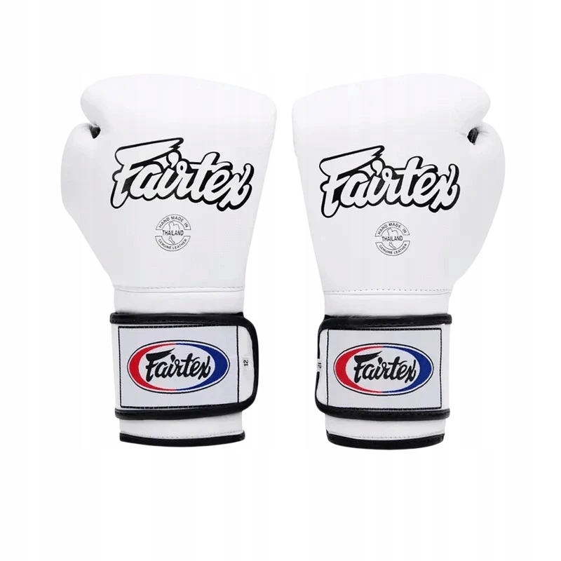 boxerské rukavice fairtex mexický styl 14OZ Bílá/modrá