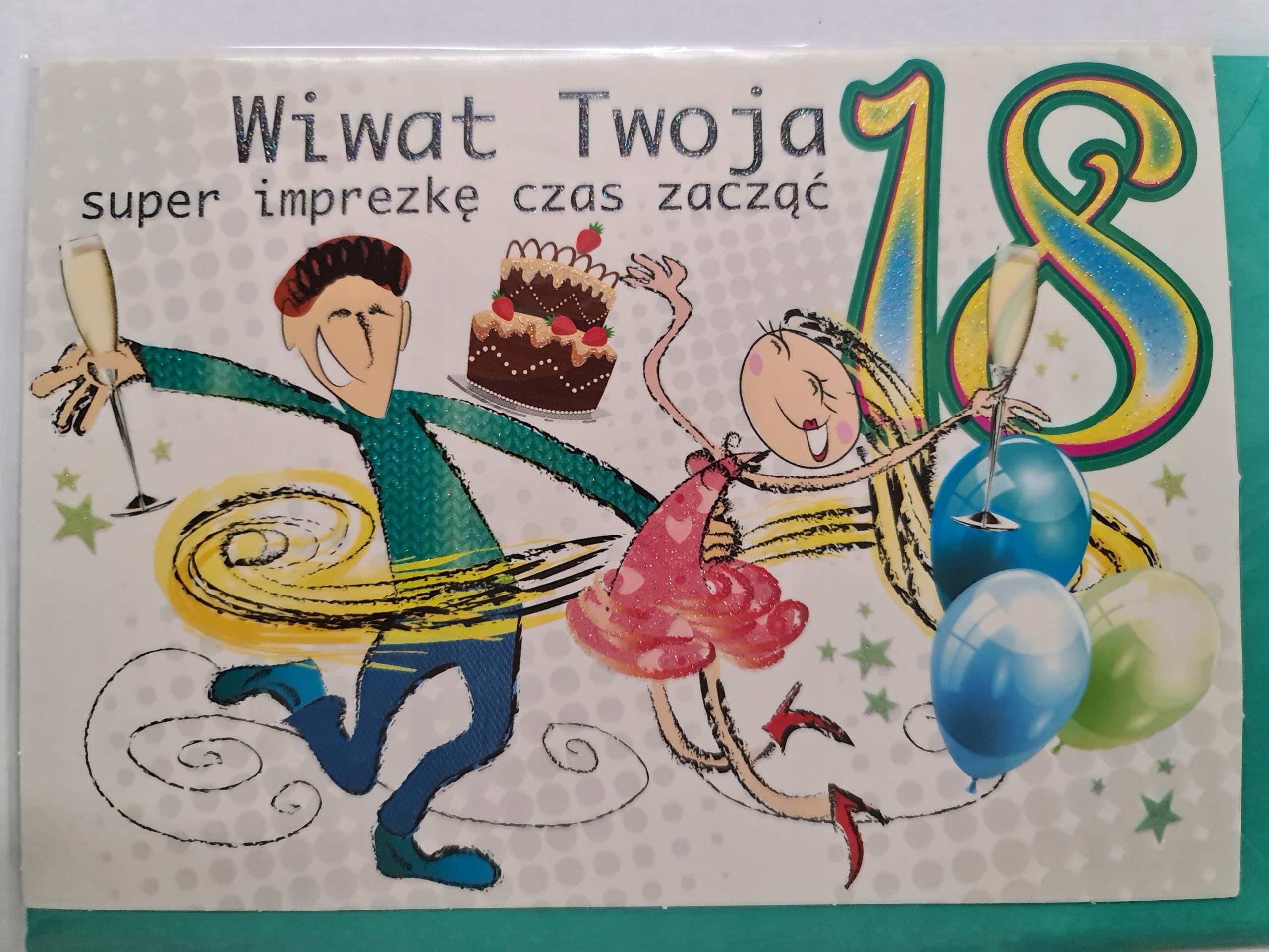 

kartka na osiemnastkę kartka na 18 kartki Wesołe