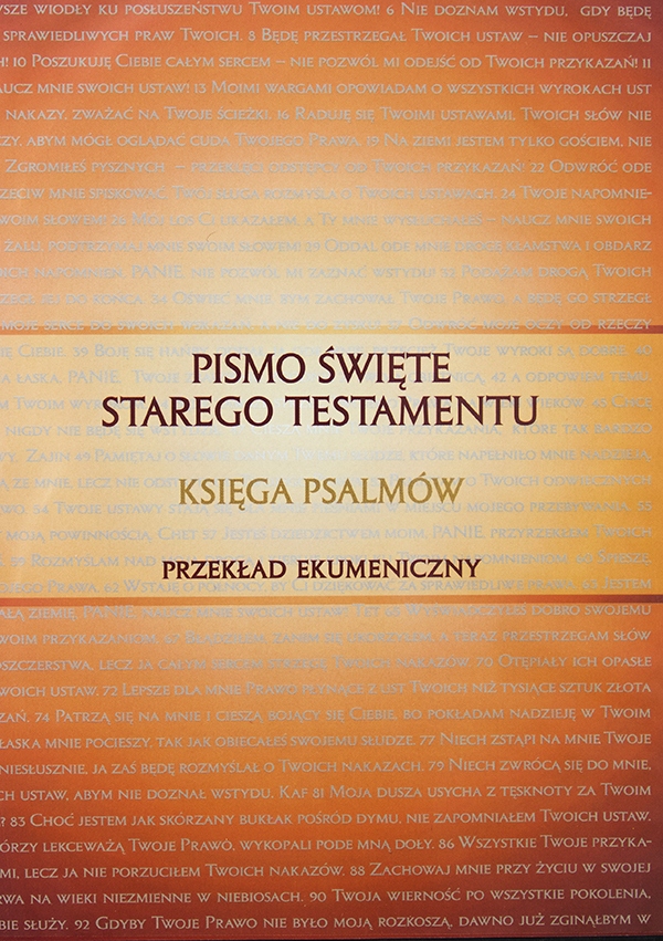 Pismo Św. Starego Testamentu.Księga Psalmów/Wyprze