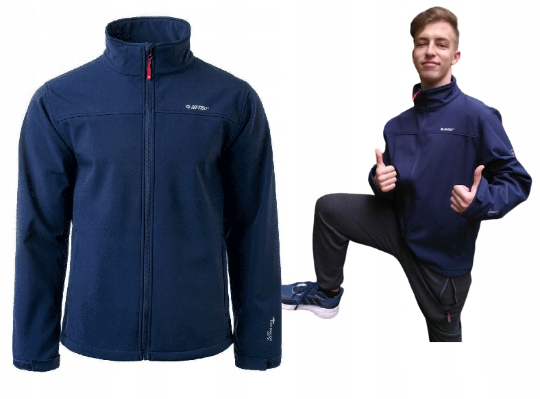

Kurtka Męska Softshell Wodoodporna Ciepła Hi-tec L