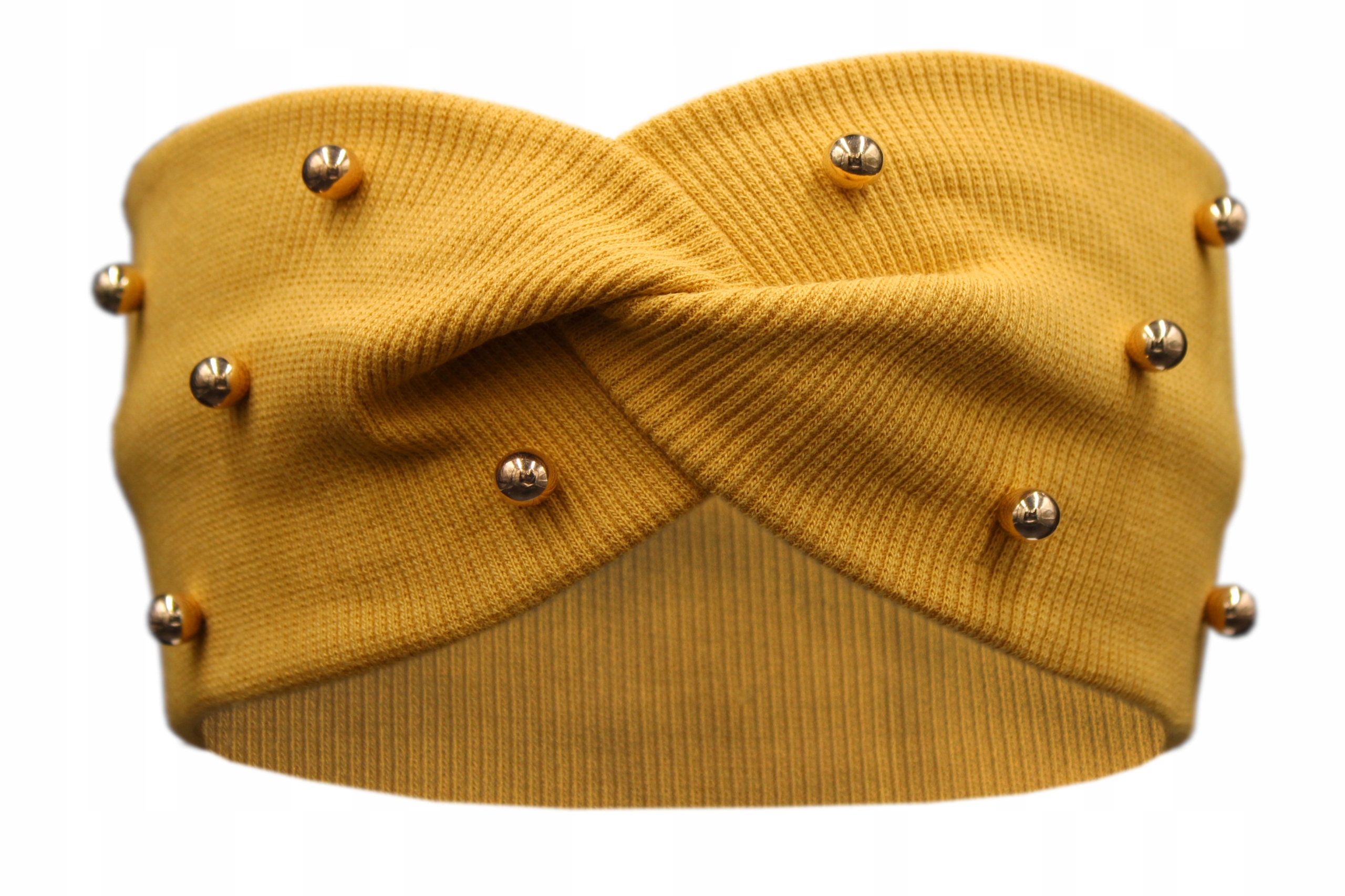 

Opaska Damska Turban Na Głowę Bawełna Opaski Perły