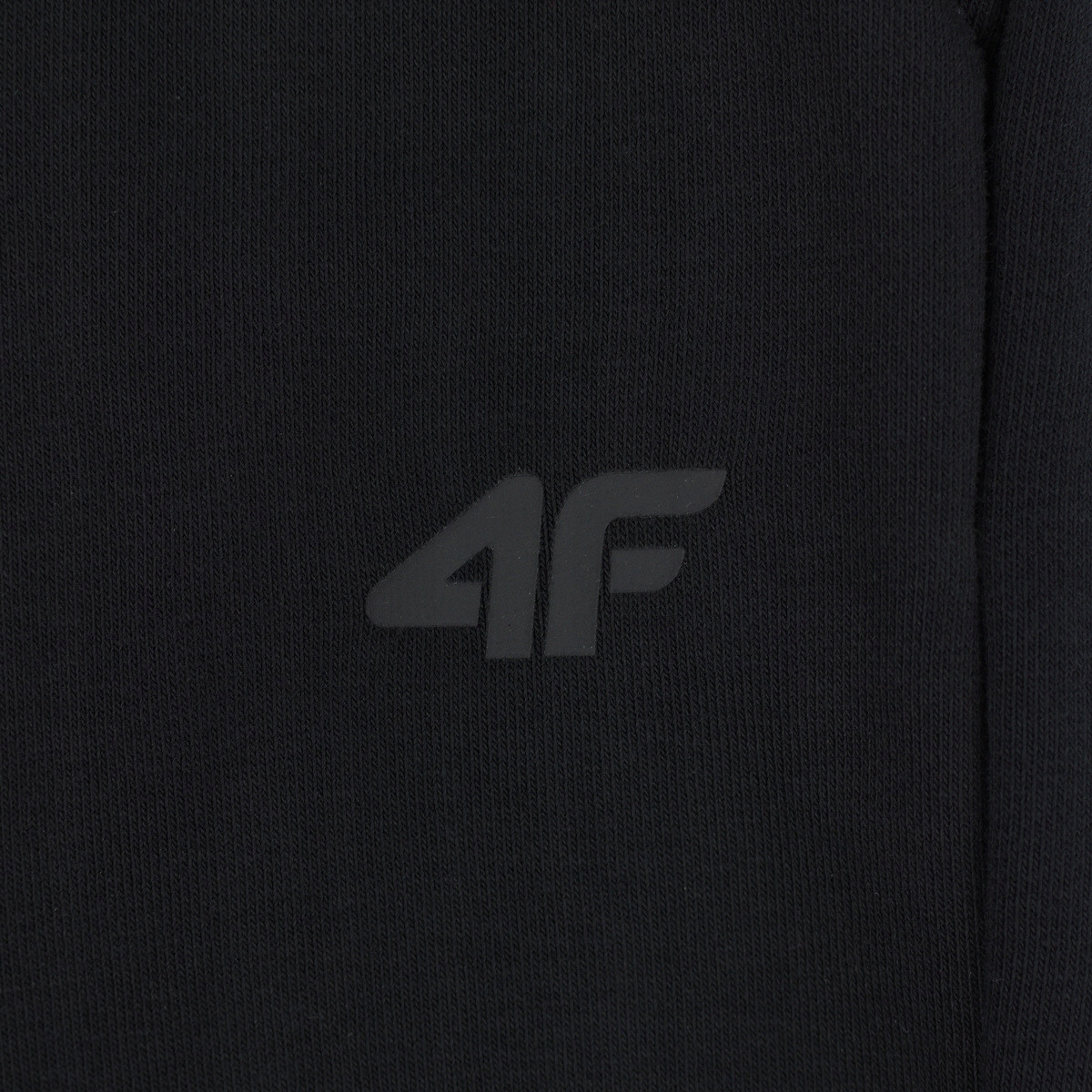 SPODNIE 4F MĘSKIE DRESOWE JOGGERY - CZARNE r. XL Długość nogawki długa