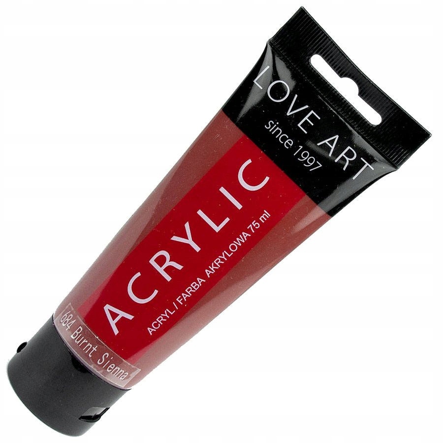 

Farba akrylowa Loveart 75ml Burnt Sienna 684