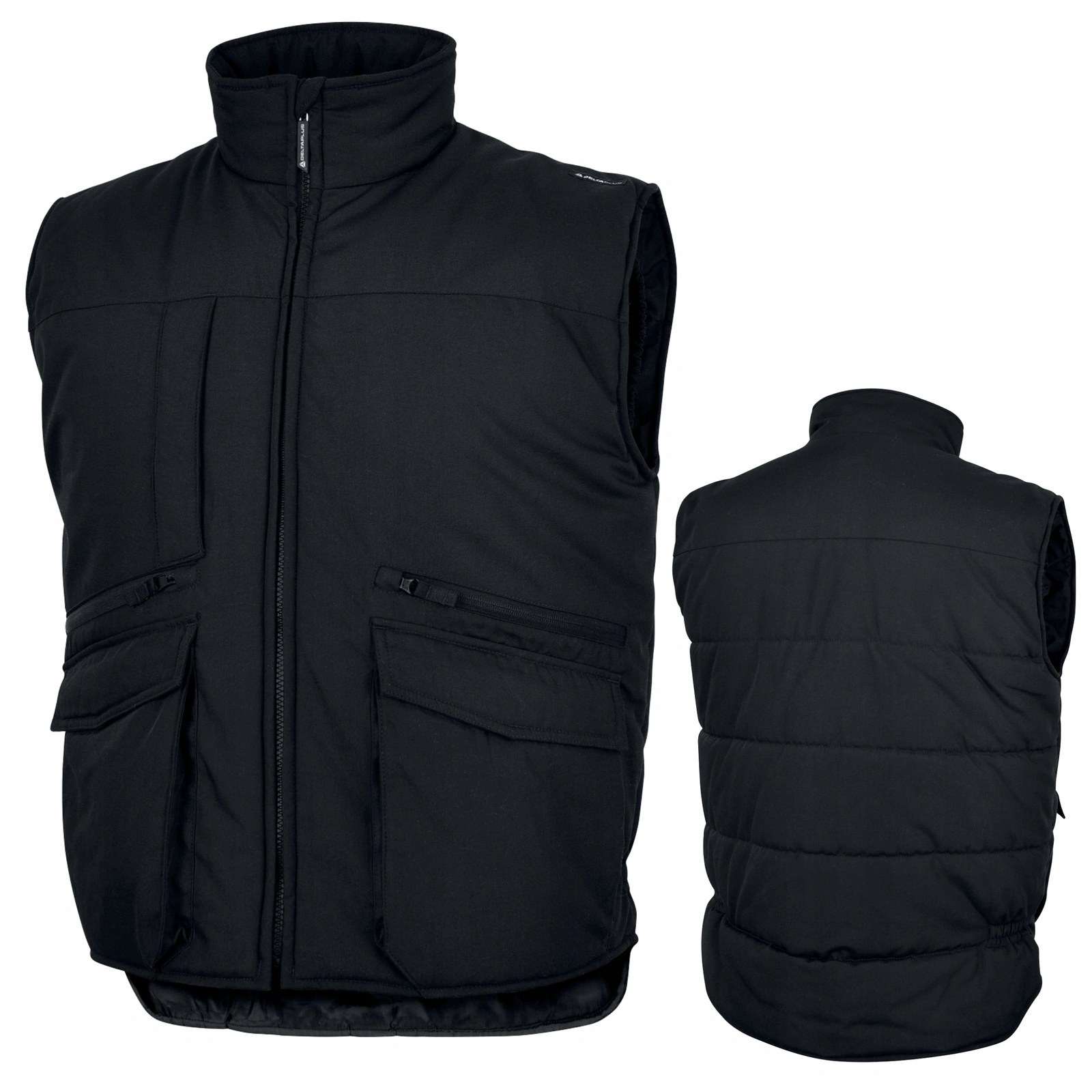 Kamizelka ocieplana zimowa gruba Delta Plus SIERRA2 Czarna 2XL