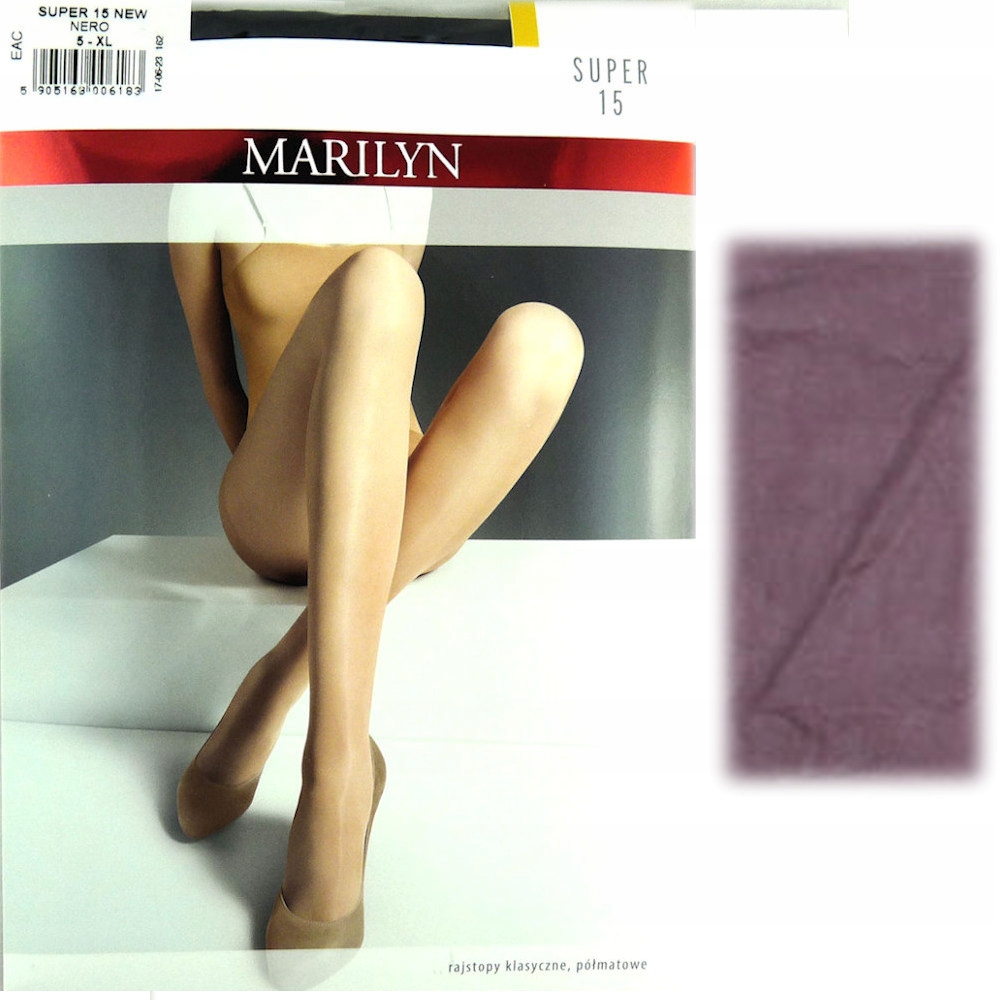 

Marilyn Super 15 R2 modne rajstopy grigio