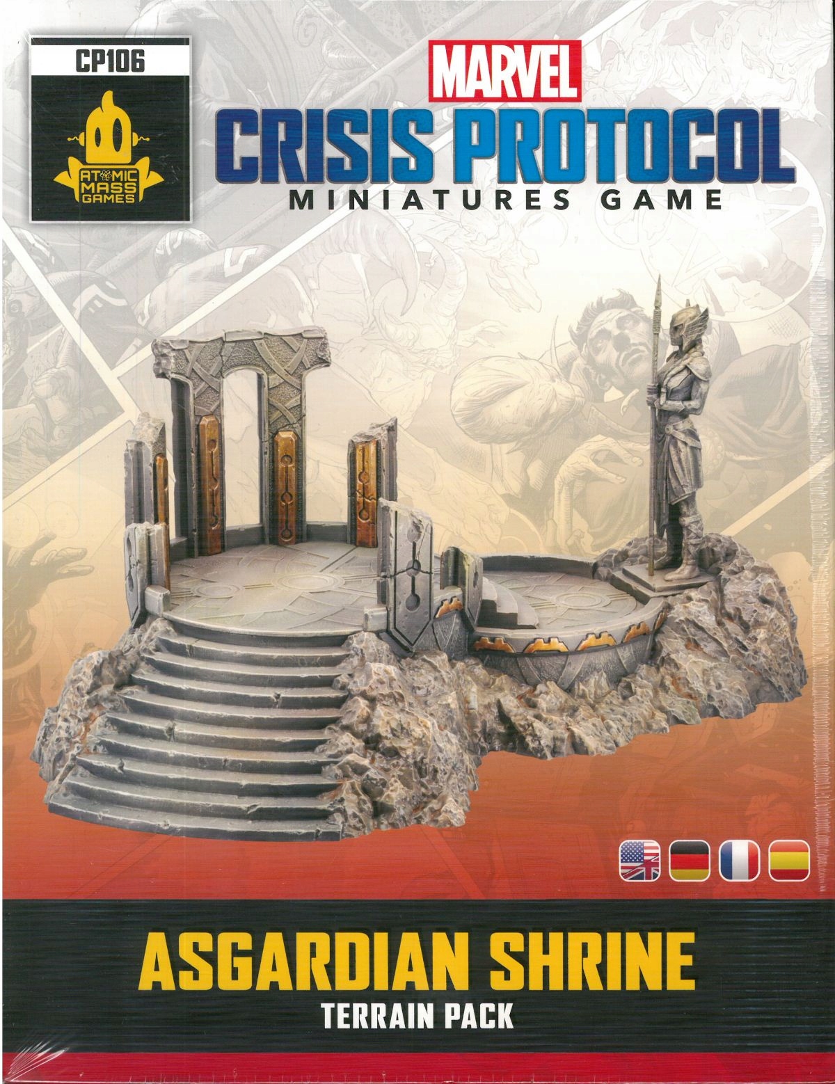 Marvel Crisis Protocol CP106 Asgard Shrine Terrain Pack