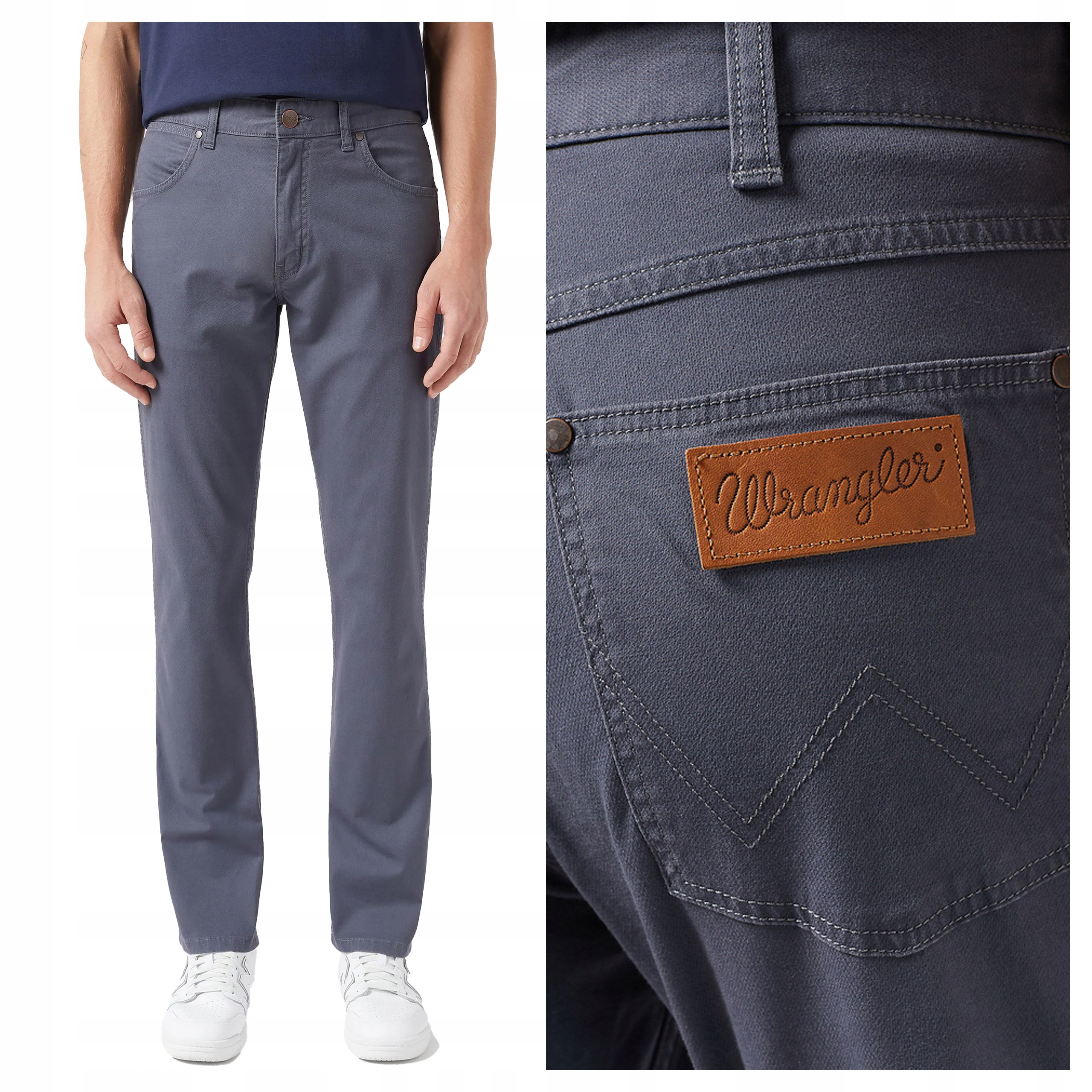 Wrangler Greensboro W31 L34 Pánské látkové kalhoty