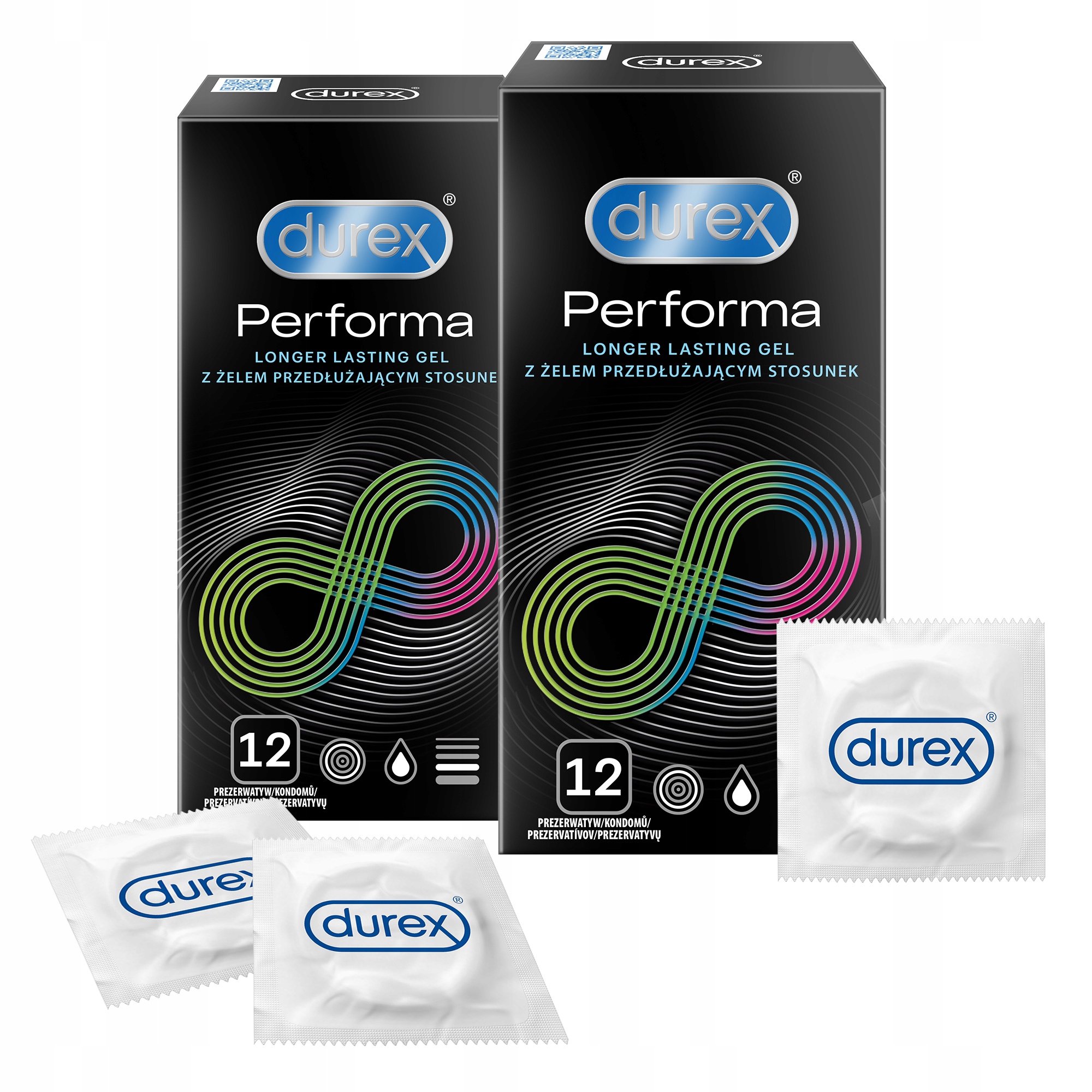 

Durex prezerwatywy Performa 24 szt Zestaw