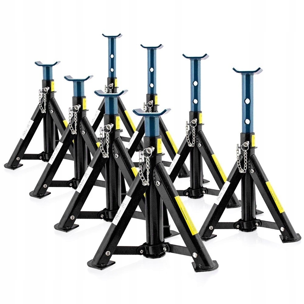 Kozlíky dílenské 3T 8 ks Bituxx nastavitelné skládací Pro