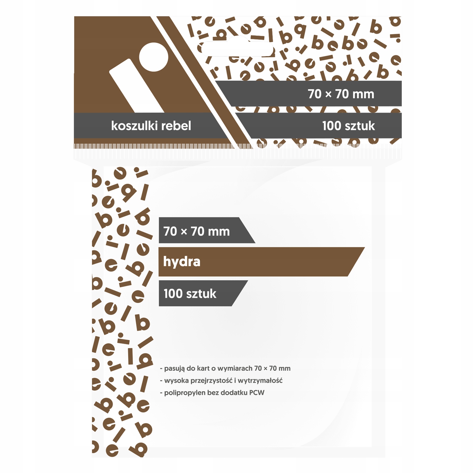 

Rebel Koszulki na karty 70x70 Hydra 100 Tajniacy