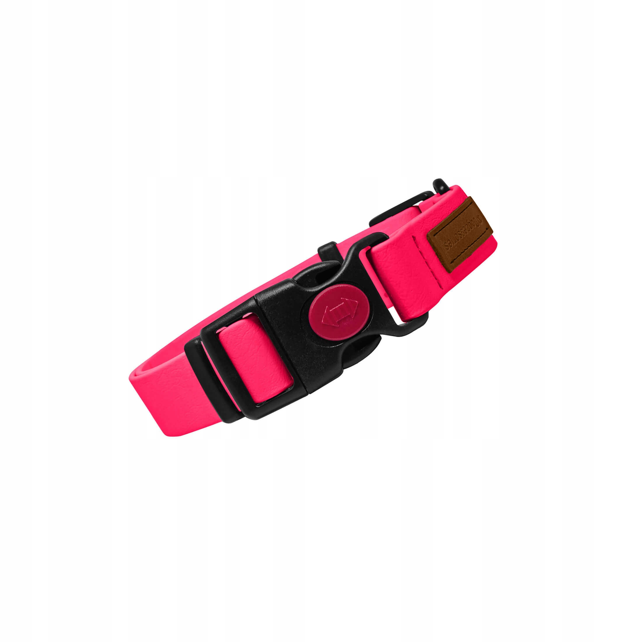 Levně Obojek pro psa 100% Biothane Silný Voděodolný M, růžový