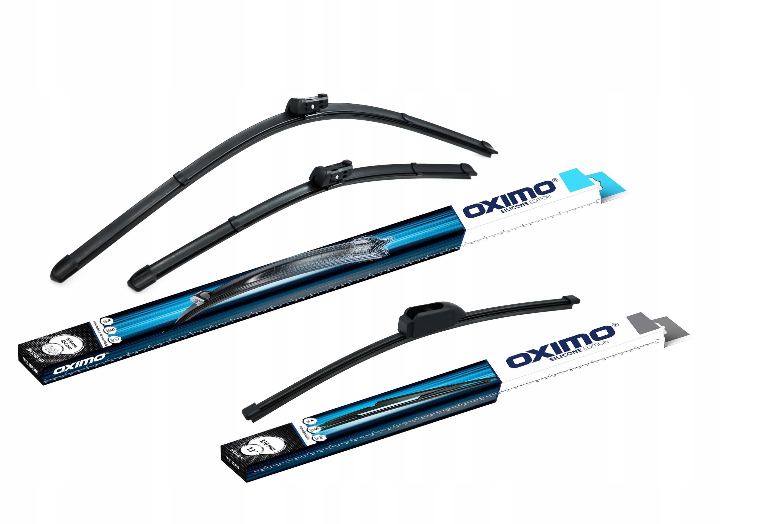 wycieraczki przód tył oximo Vw Golf VIII 8 Hb hatchback