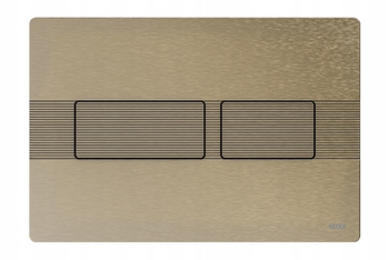 Tece Splachovacie Tlačidlo Pre Wc Tecepevné Kovové, Brúsený Nikel