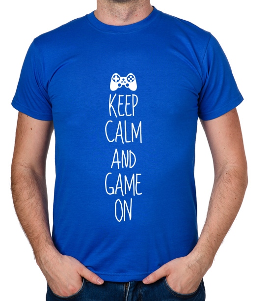 

koszulka Keep Calm And Game On prezent
