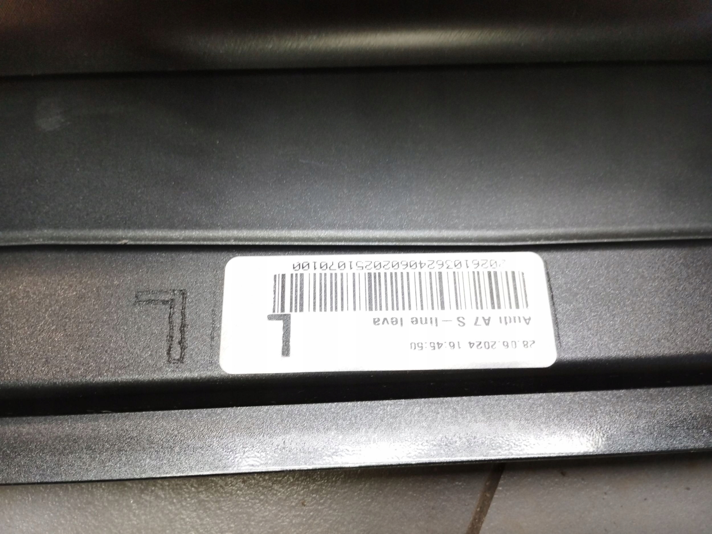 Audi A7 4K S LINE cap threshold left LZ7S 4K8853855A