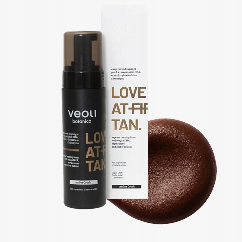 Veoli Botanica Love At First Tan Amber Crush expresní bronzující pěna