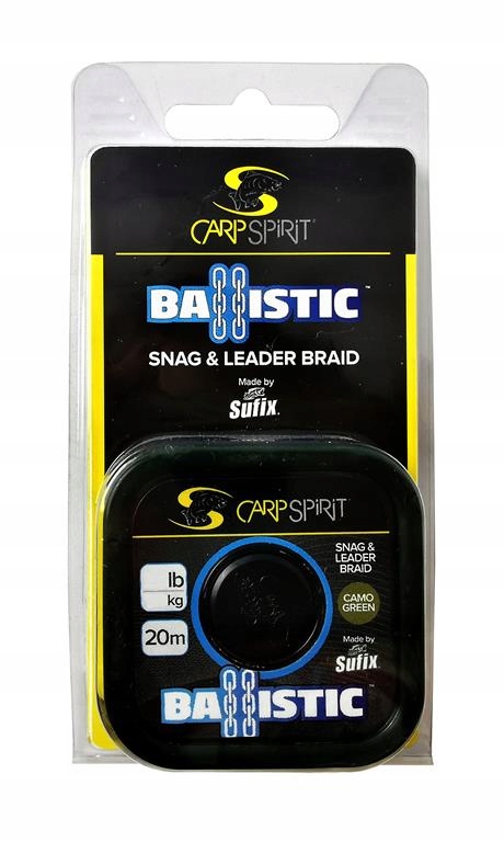 Carp Spirit Leader Ballistic 25lb 20m Camo Green