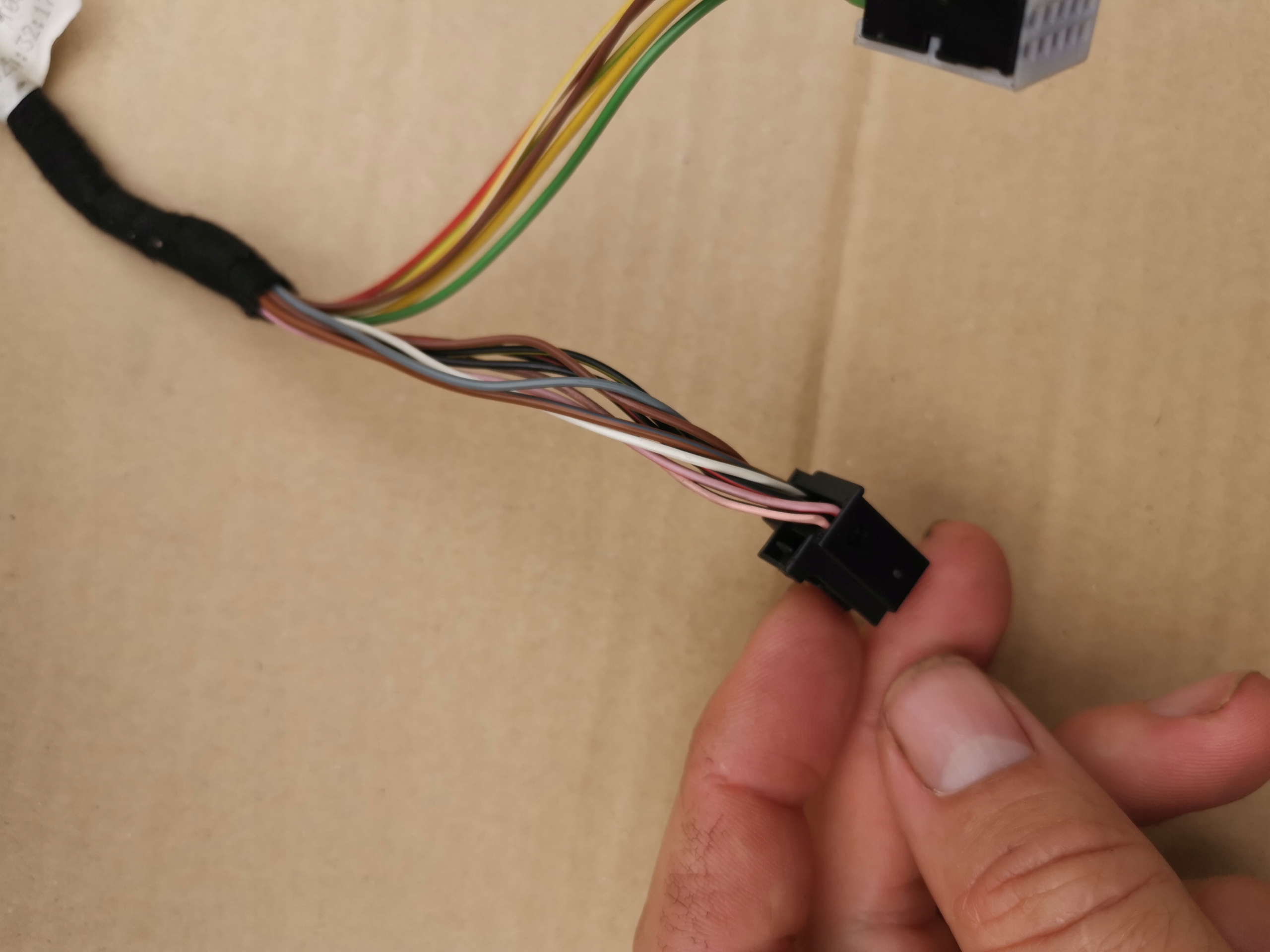 MERCEDES W203 mirror left 9+6 15PIN