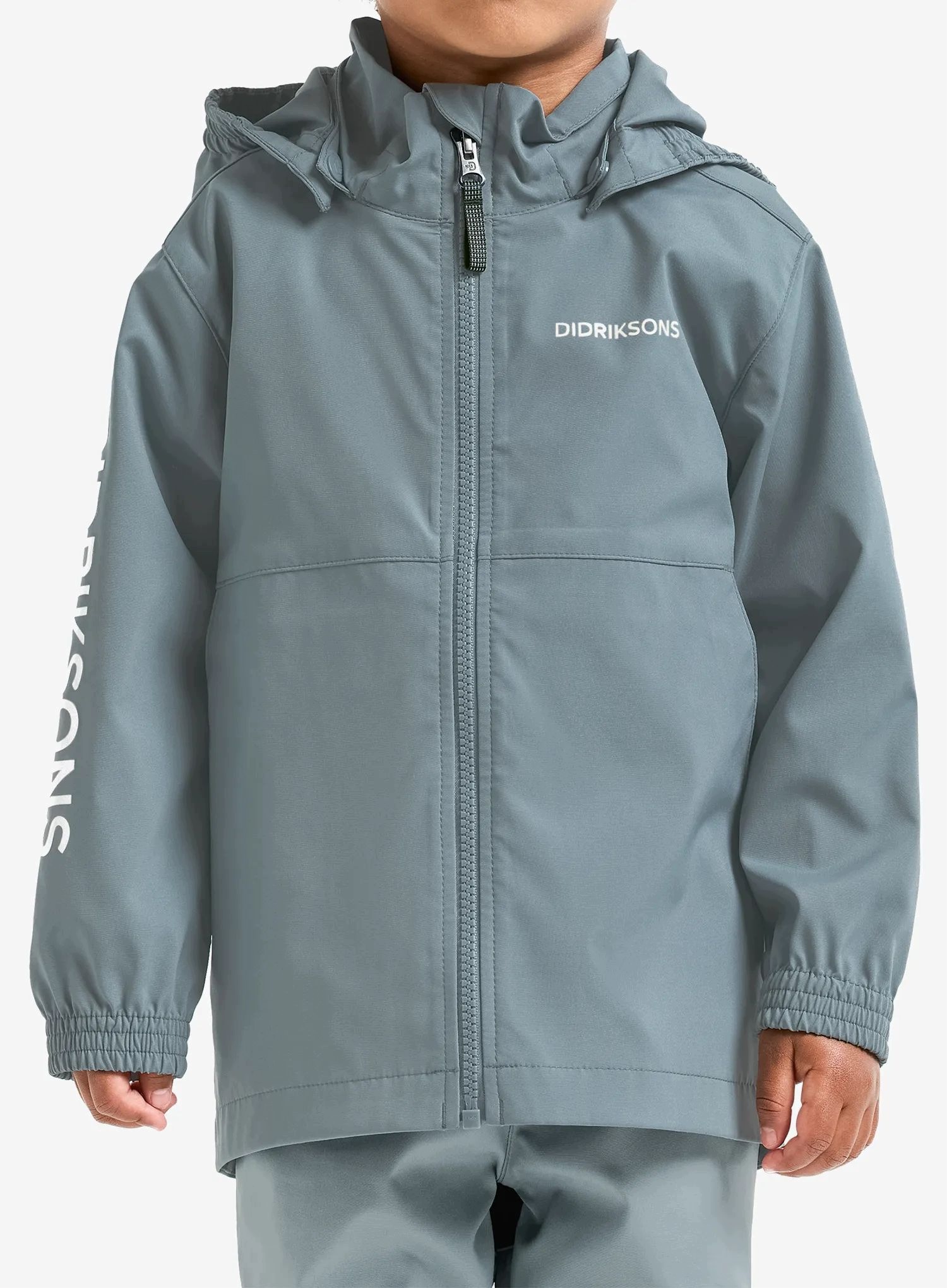 Kurtka dziecięca Didriksons Hallon Jkt factory blue 130 cm
