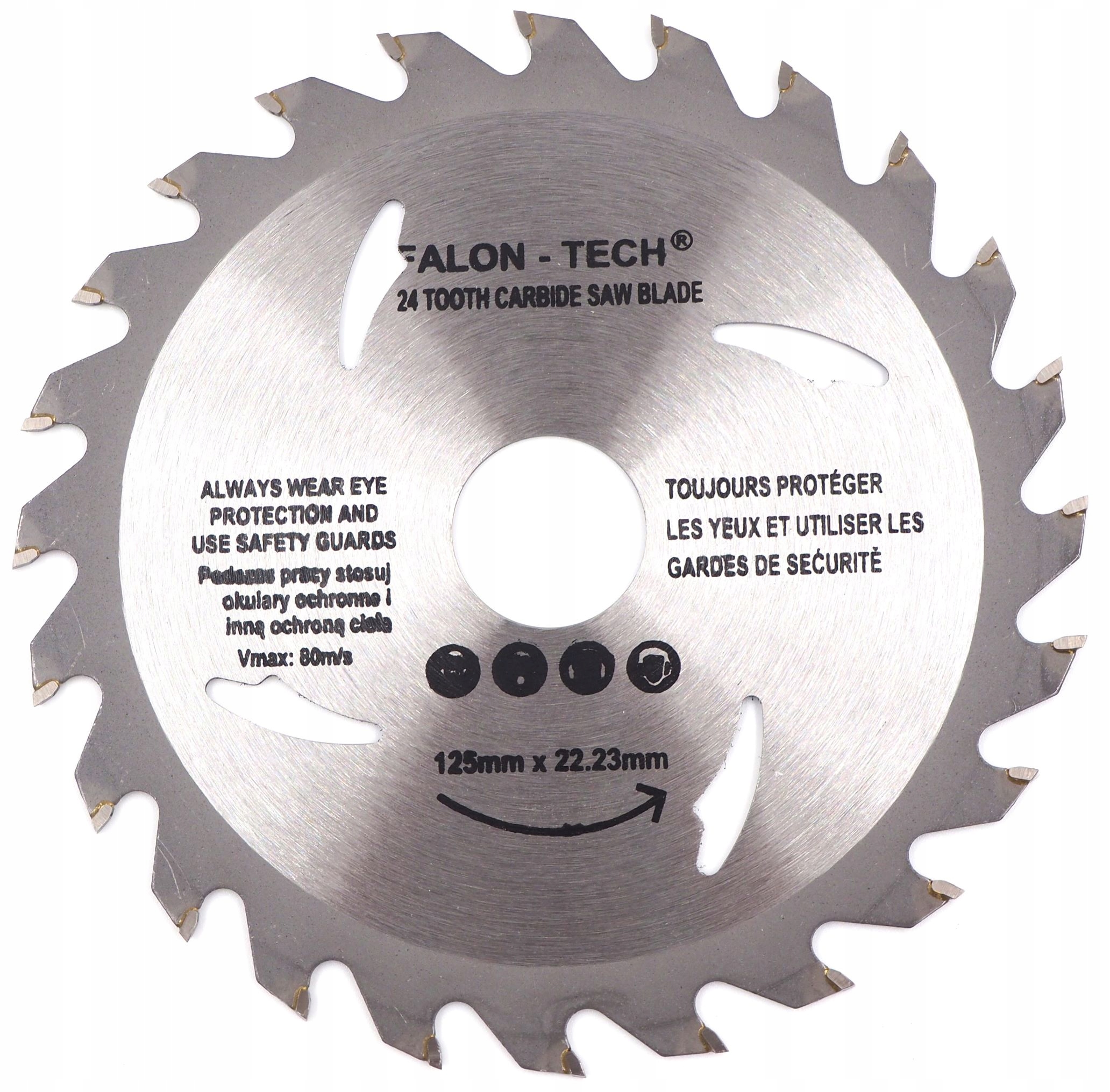 

Tarcza Widiowa Do Drewna 125 mm x 22,2 x 24T Widia