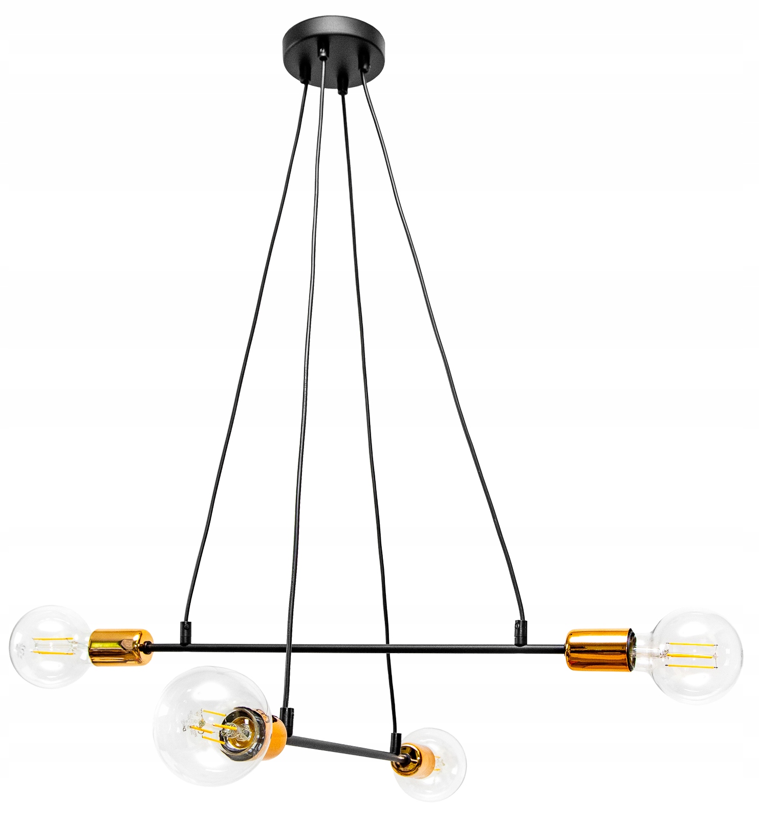 

Lampa Sufitowa Plafon Żyrandol Loft Edison Led