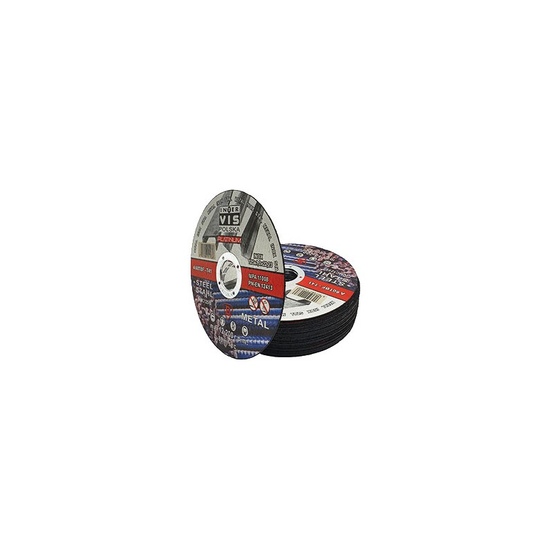 

Tarcza Tarcze Do Cięcia Metalu 125x1,0 10 Sztuk