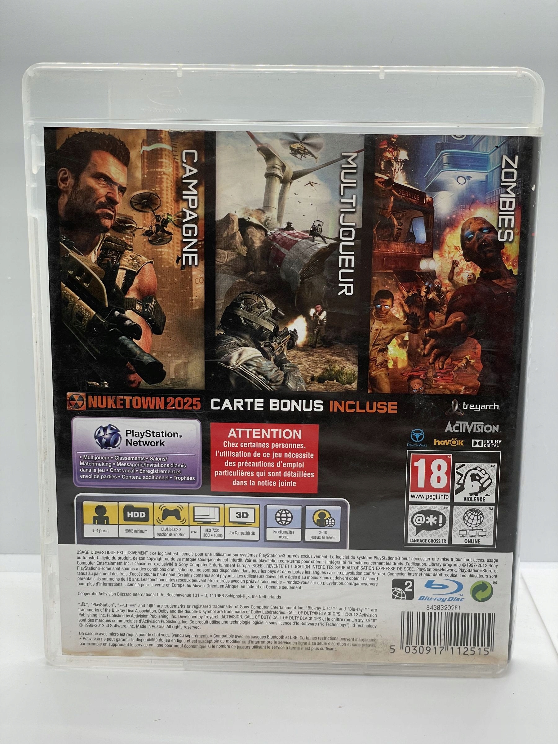 Call of Duty Black Ops 2 PS3 Platforma PlayStation 3 (PS3)