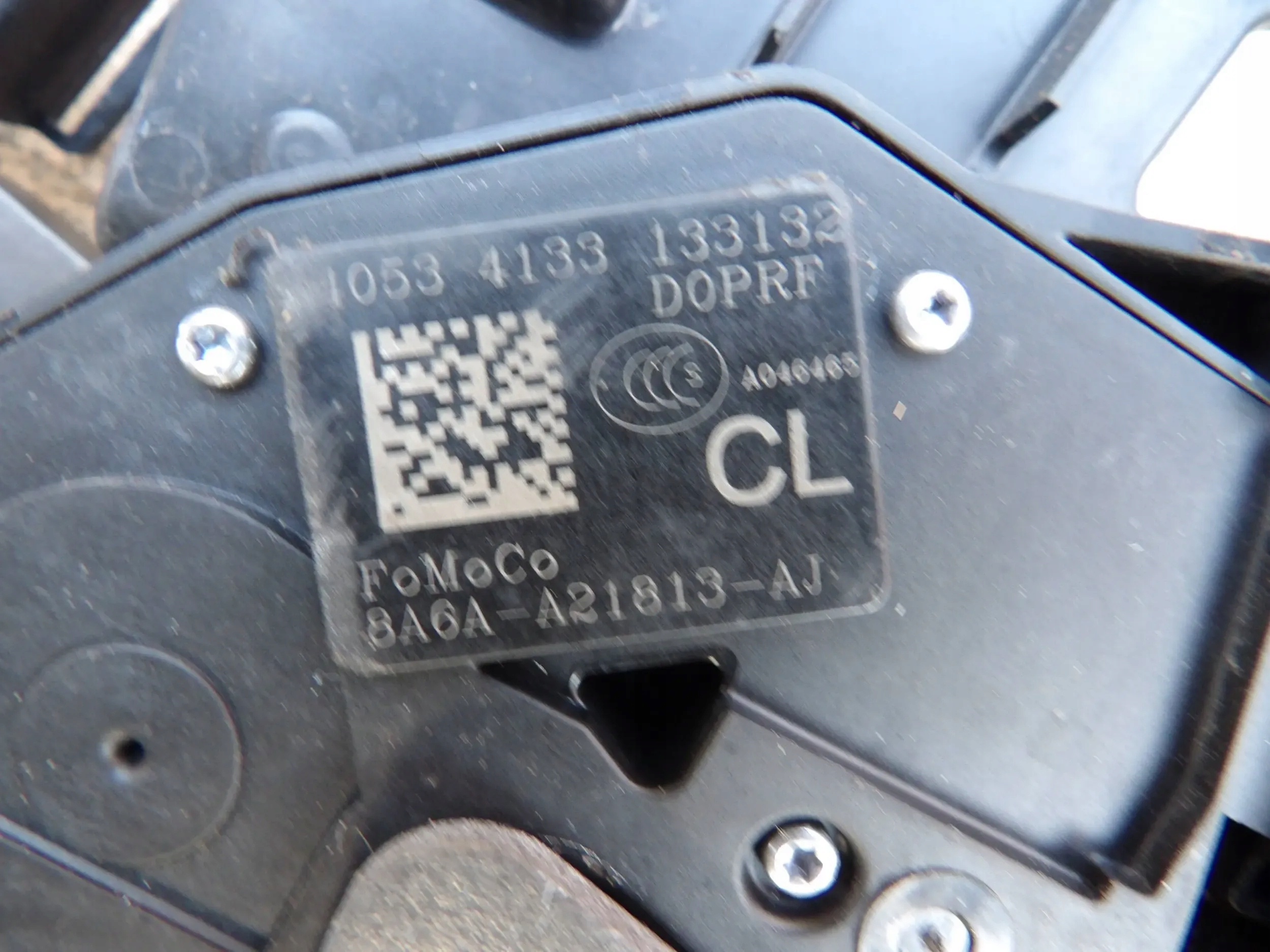 FORD FIESTA MK7 2013 LIFT lock door left front EU