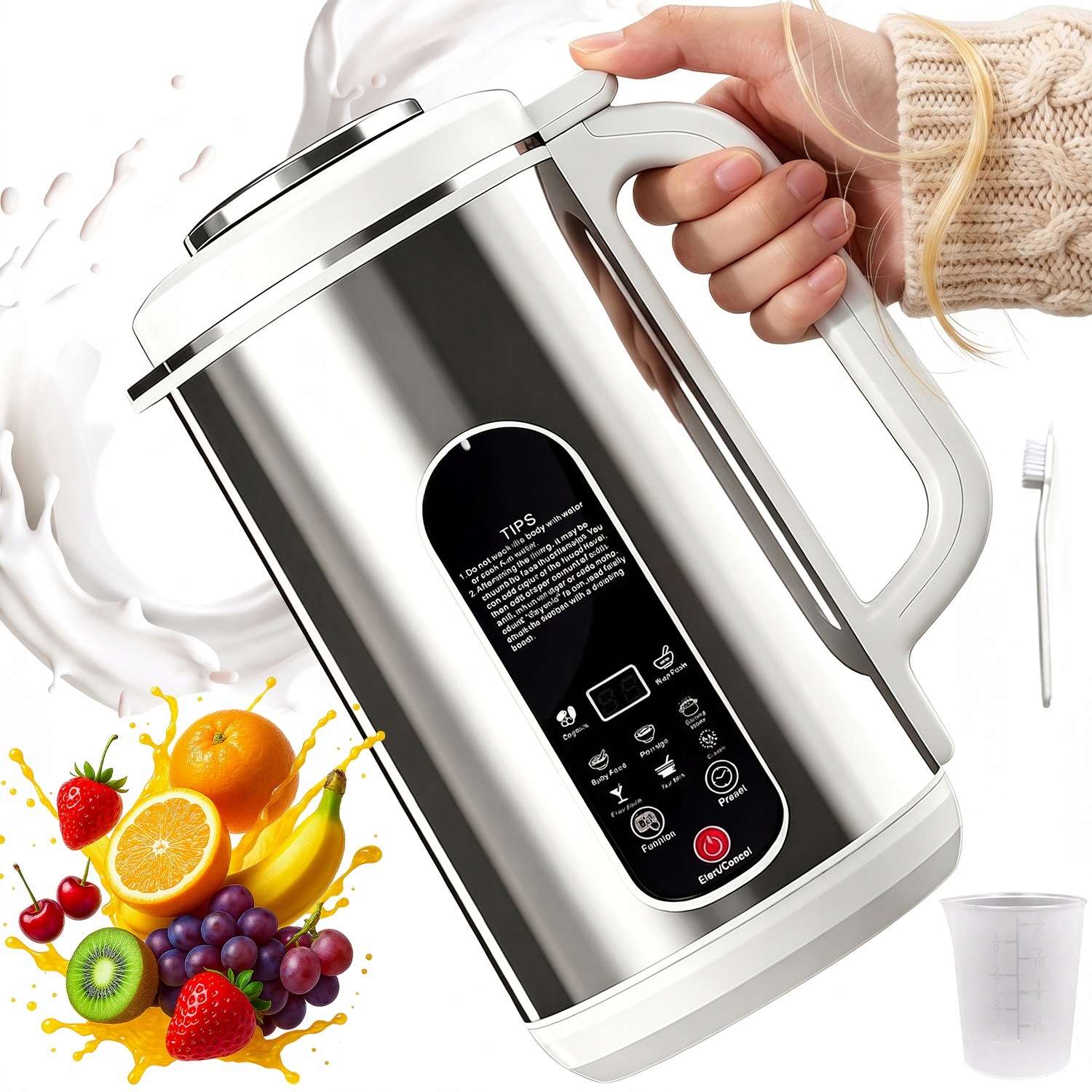 Automatický Stroj Na Rostlinné Mléko 800 W 1,2 L, Mixování, Ohřev