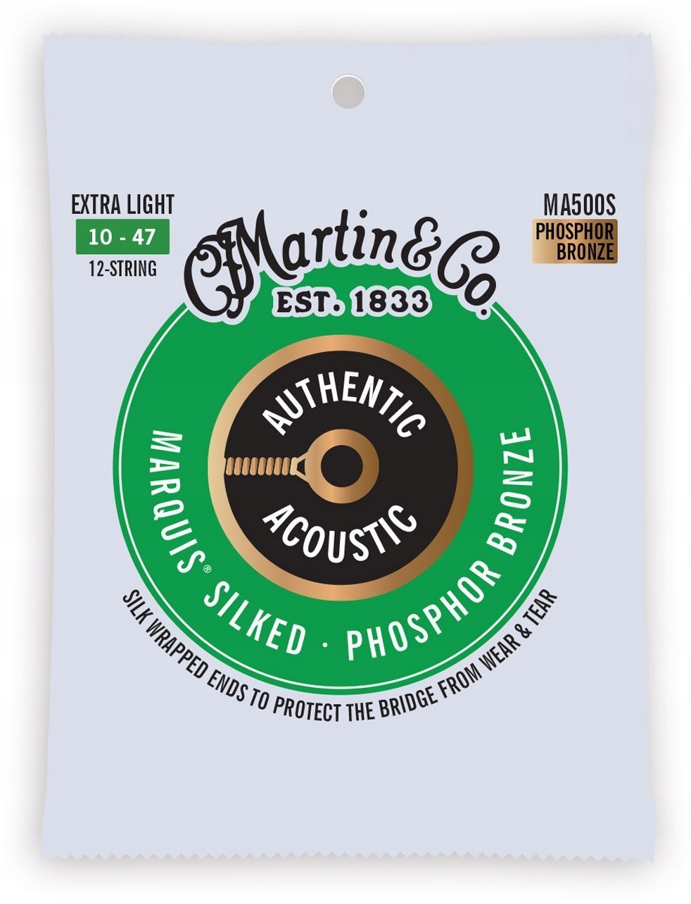 Martin MA500S Authentic Acoustic struny do gitary 12-strunowej