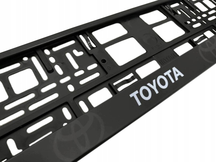 Ramki pod do tablic rejestracyjnych Toyota 2SZT Mvp