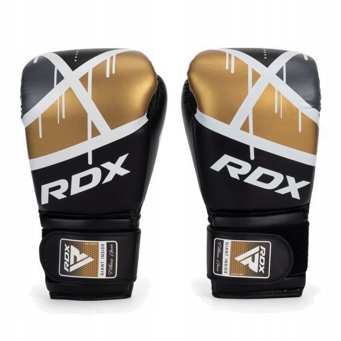Boxerské rukavice Rdx BGR-F7 černo-zlaté 16oz