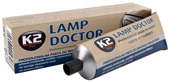 K2 ZESTAW DO RENOWACJI REFLEKTORÓW LAMP WOSK PASTA Producent K2