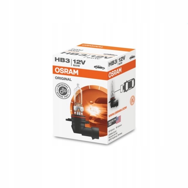 

Żarówka Osram Original Line 12V HB3 60W P20d Box