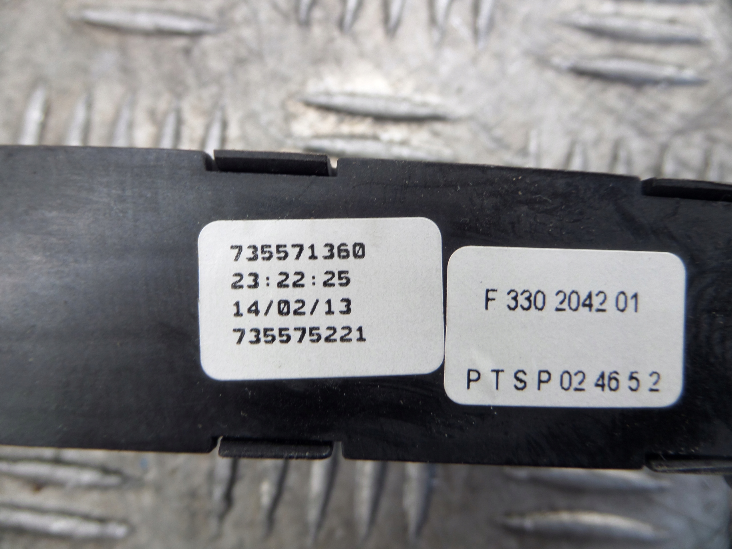 Panel prekidači prekidača Fiat OE 735571360