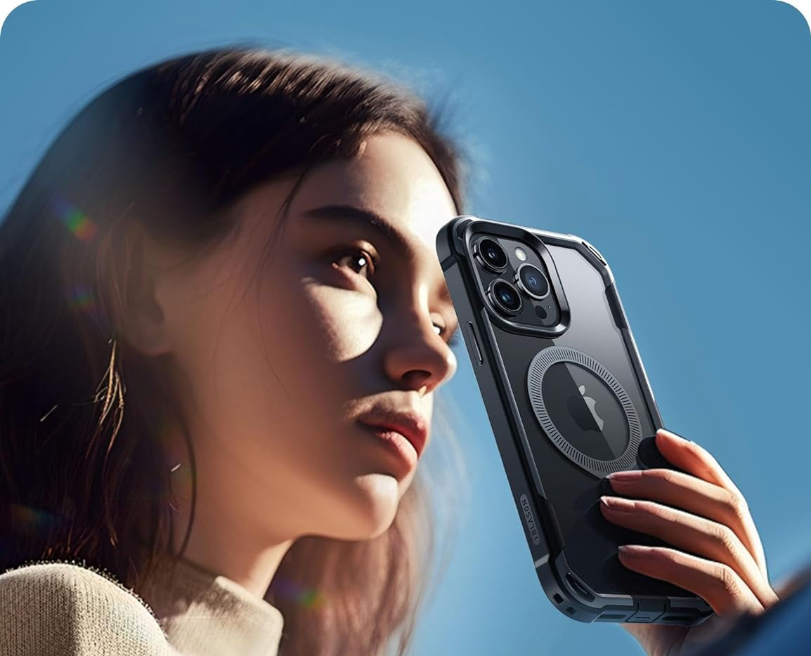 Etui do iPhone 15 Pro, Supcase i-Blason Ares Mag, do MagSafe case, futerał Kolor czarny