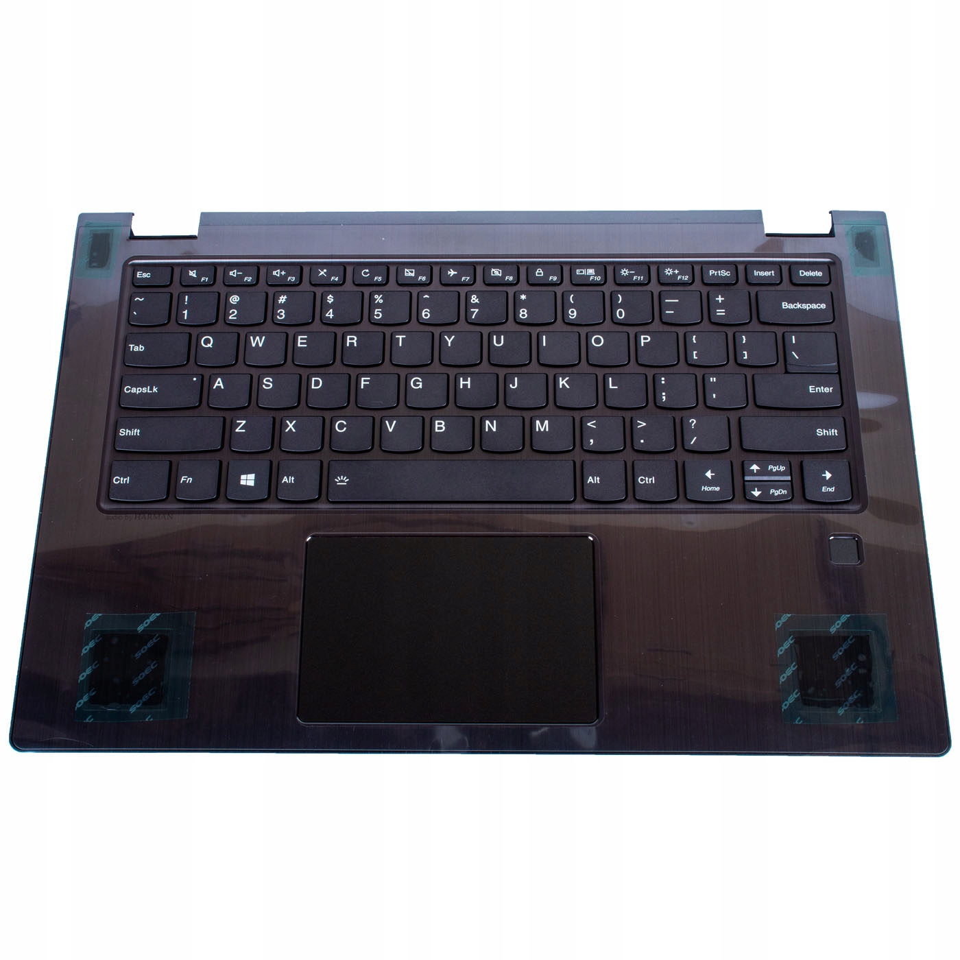 Palmrest podsvícená klávesnice touchpadu Lenovo Flex 6 Yoga 530 14 čtečka