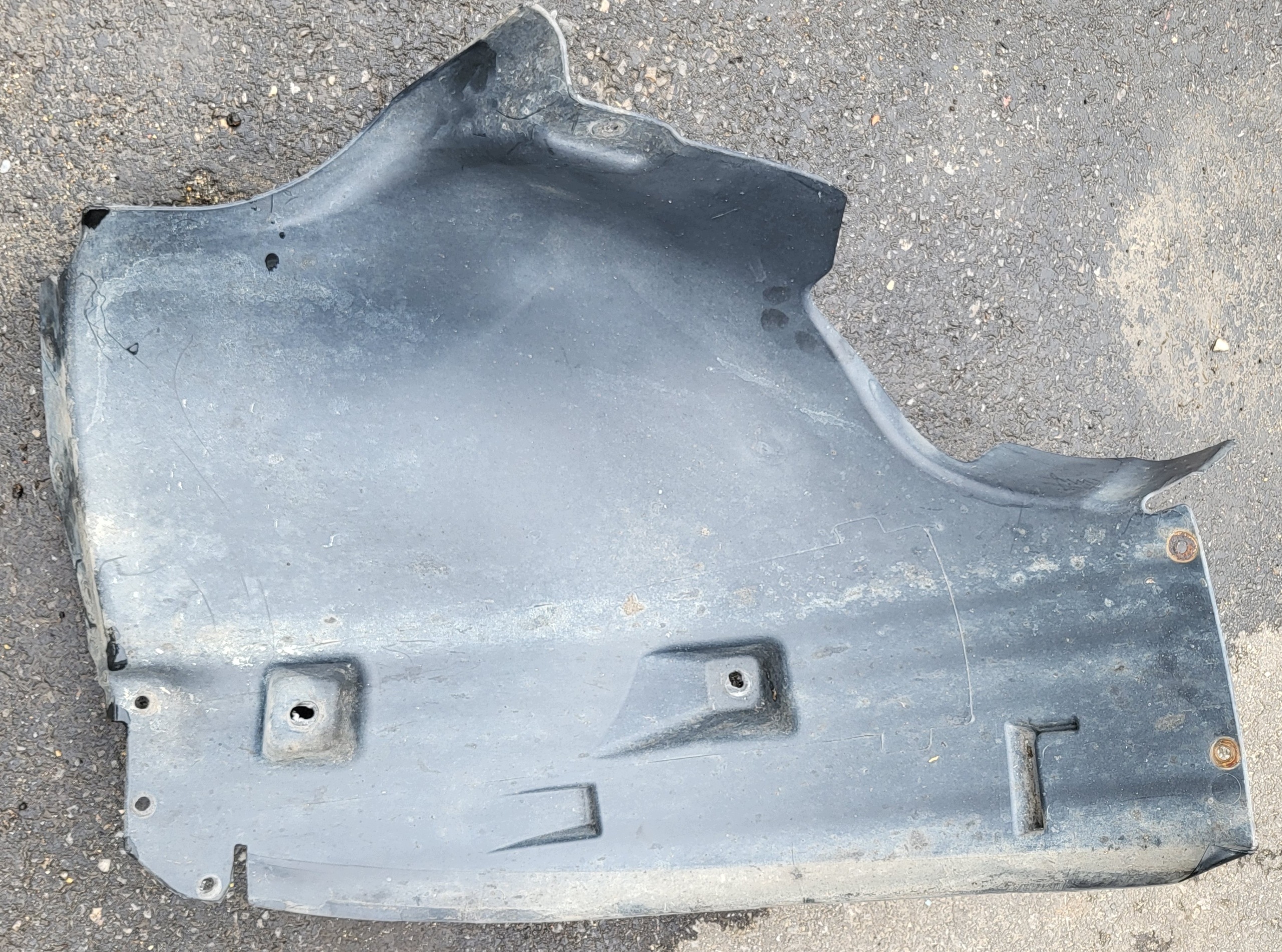 mudguard left front front part rear MERCEDES ML W164 A1648840922 OE