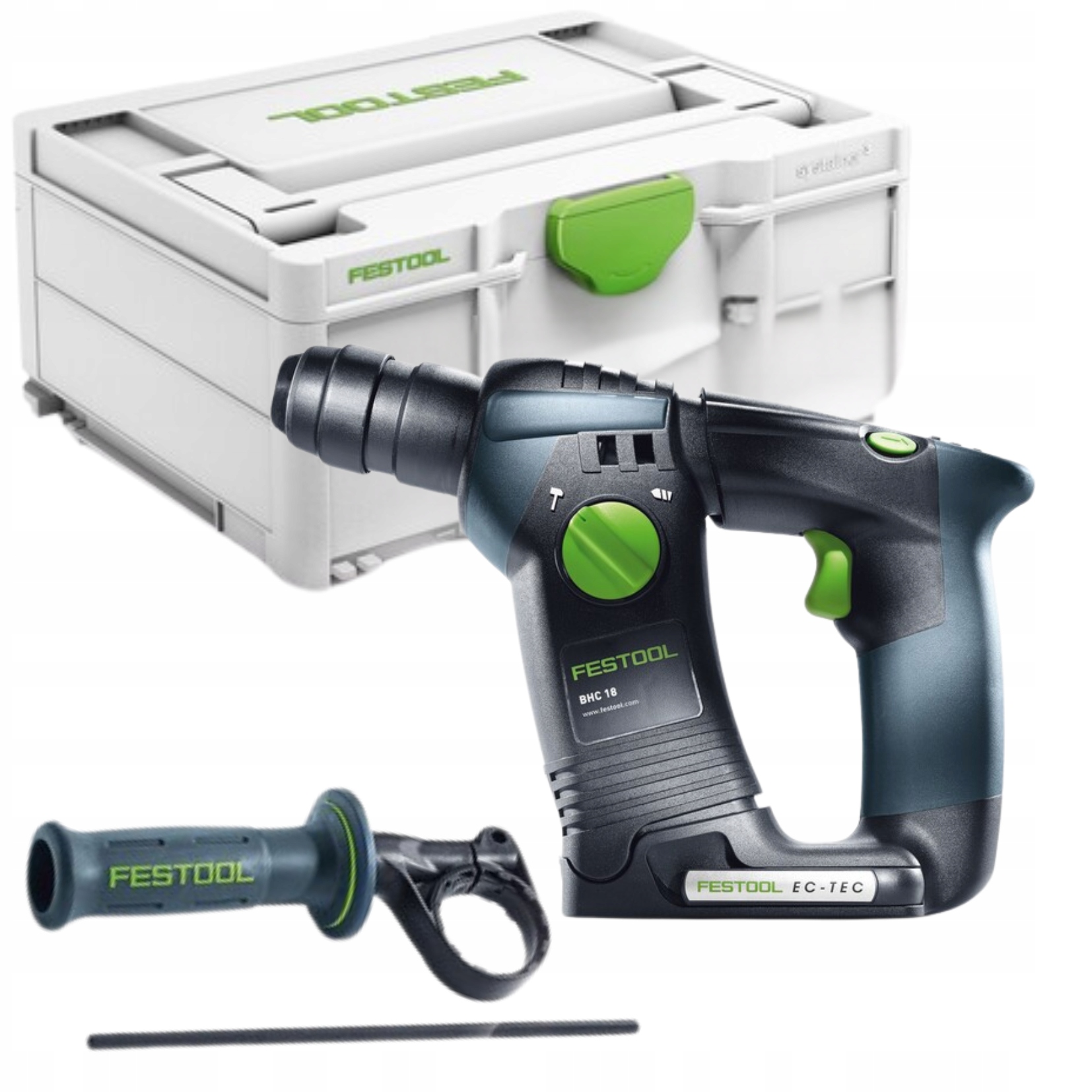 Młotowiertarka Bhc 18 Li-BASIC Festool Waga 1,80 Moc Tbx 4