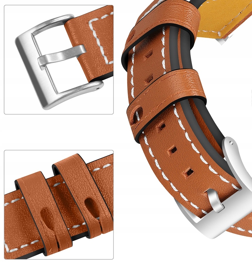 

Pasek Skórzany / Garmin Venu Venu Sq Venu 2 Plus
