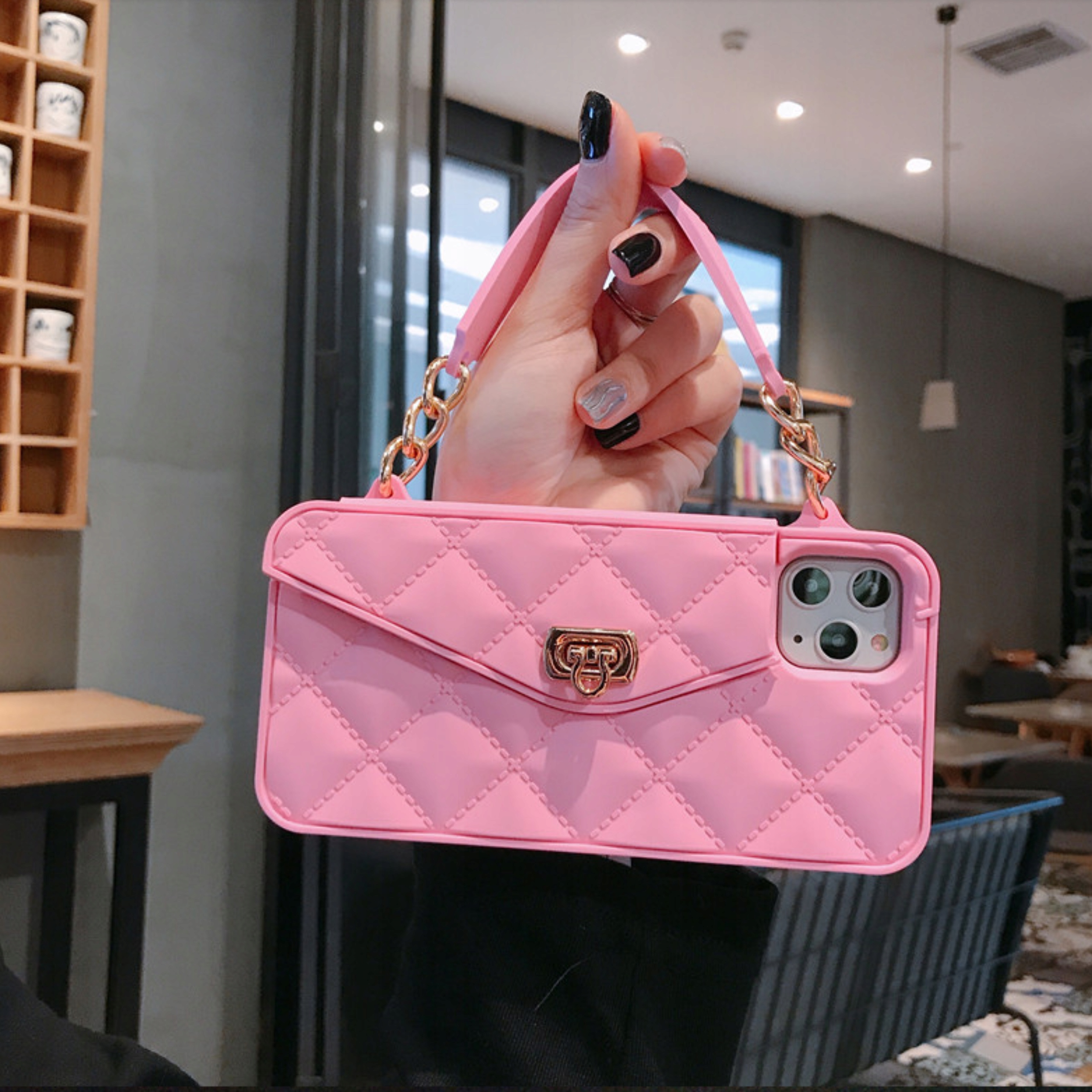 ETUI OBUDOWA PORTFEL CROSSBODY PLECKI do IPHONE 13 Dedykowany model Iphone 13