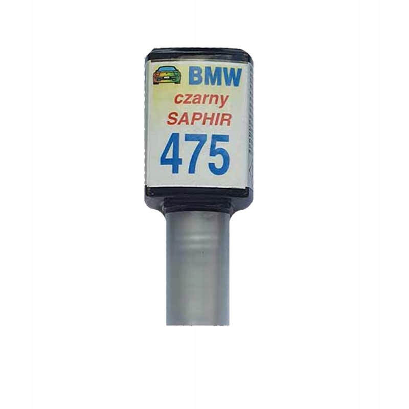 Zaprawka lakier do rys 10ml Bmw 475 Czarny Saphir