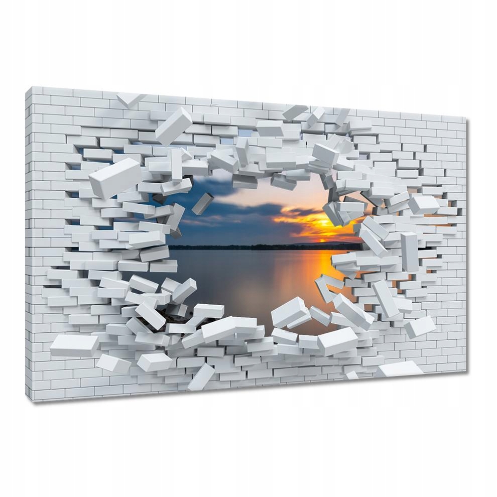 

Obrazy 60x40 Kamienista plaża jezioro