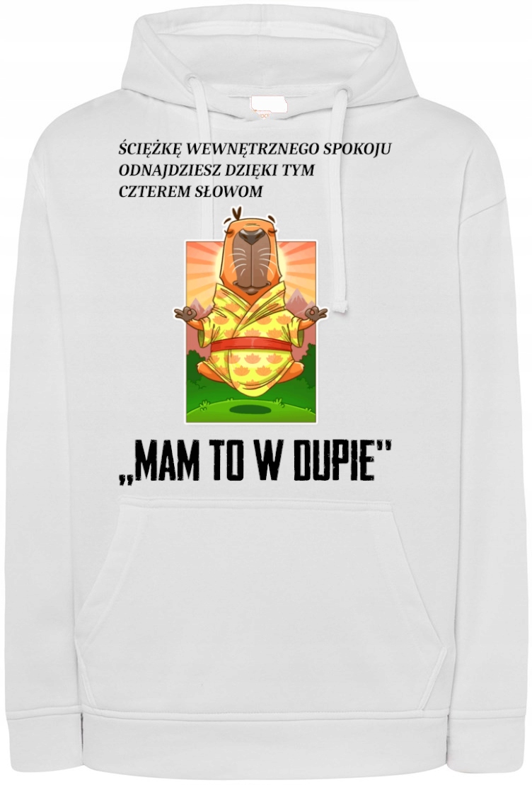 Mikina Kapybara Meditace vel. M