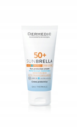 

Dermedic Sunbrella krem d/opalania naczynka SPF50