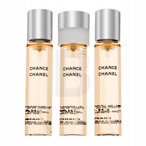 Chanel Chance Refill toaletní voda pro ženy 3 x 20 ml