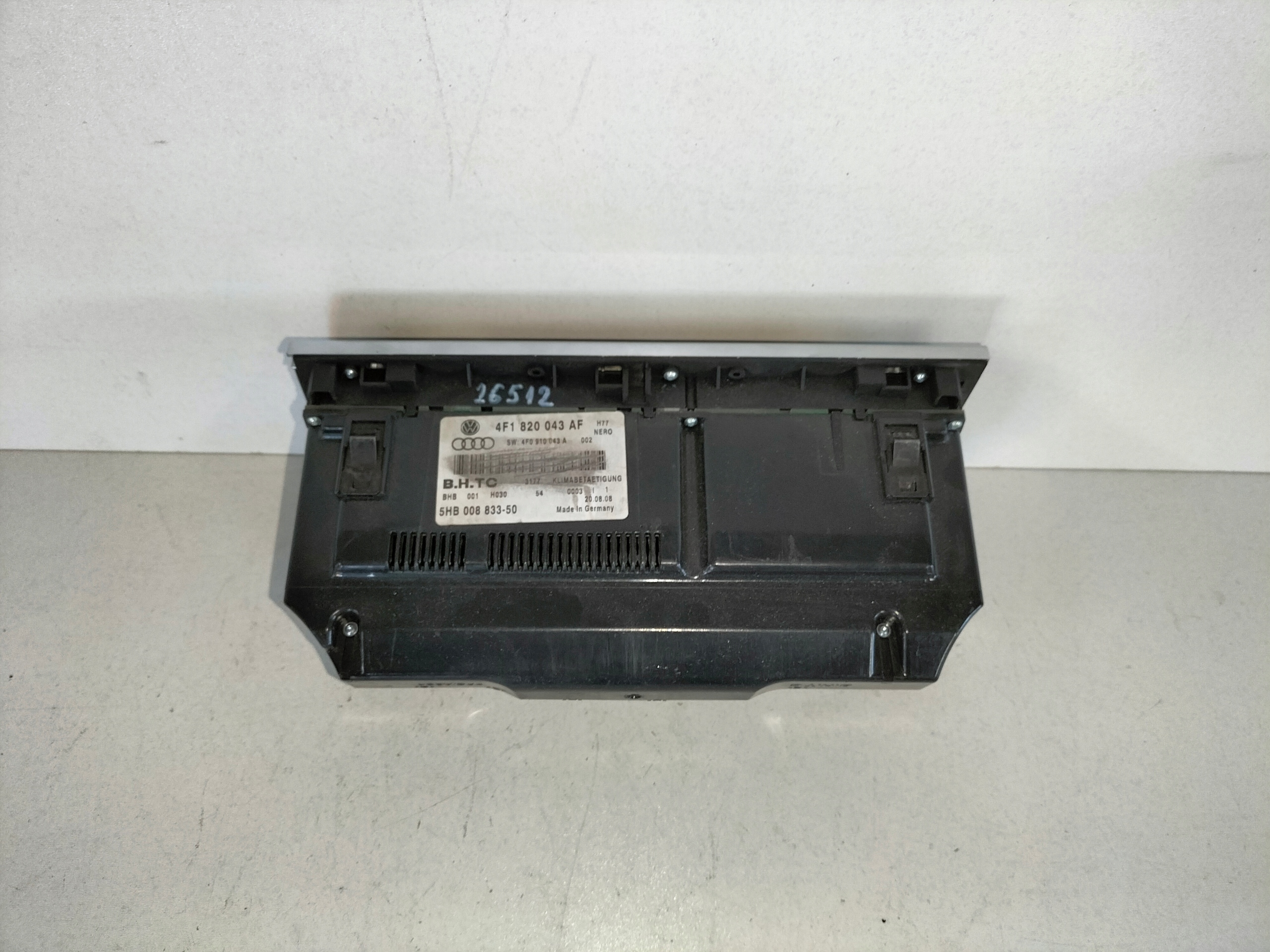 UNITE COMMANDE CLIMA BOUCHES BUSES AUDI A6 C6 04-10