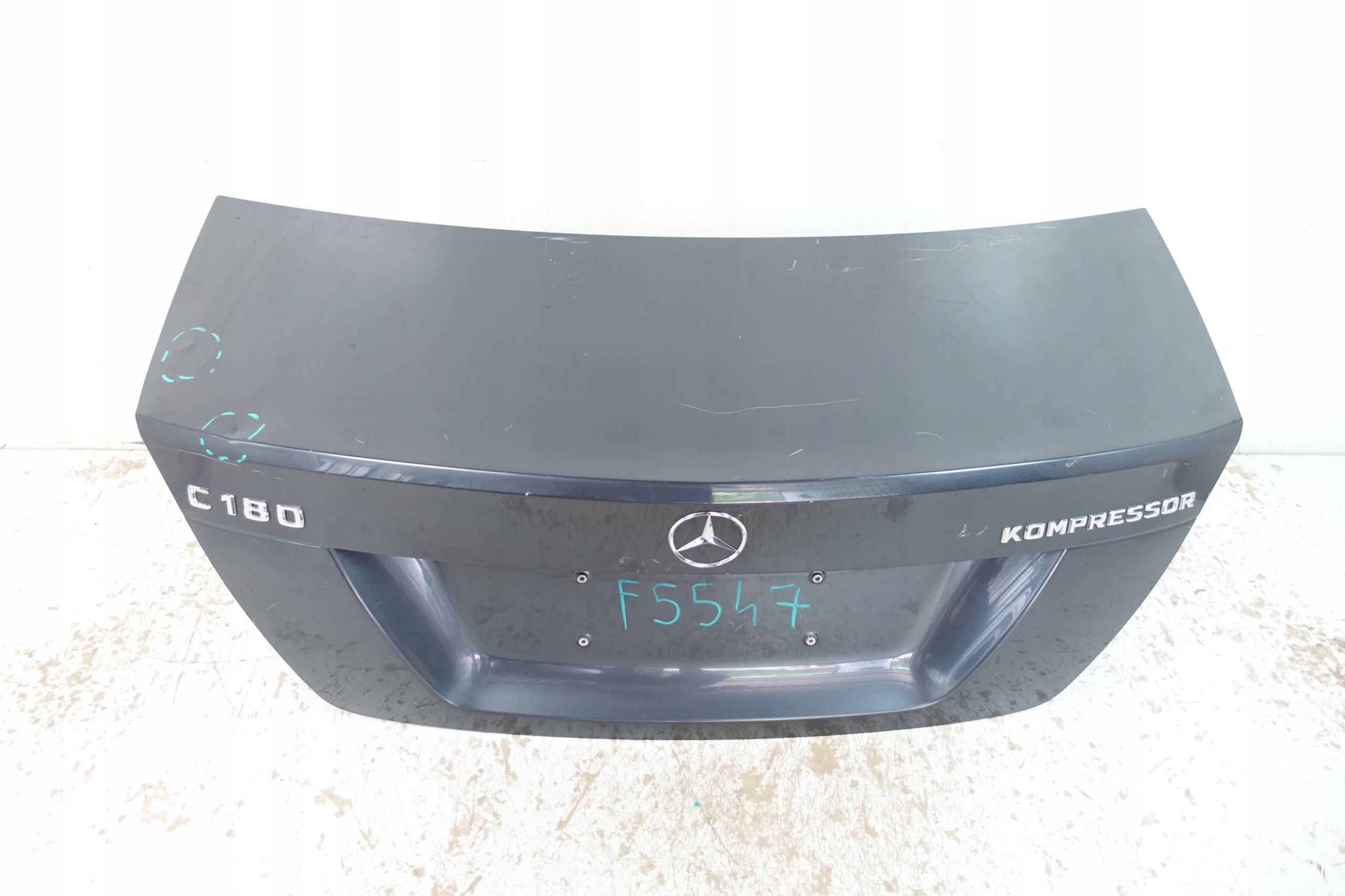 MERCEDES C-KLASA W204 2007- trunk door cover boot