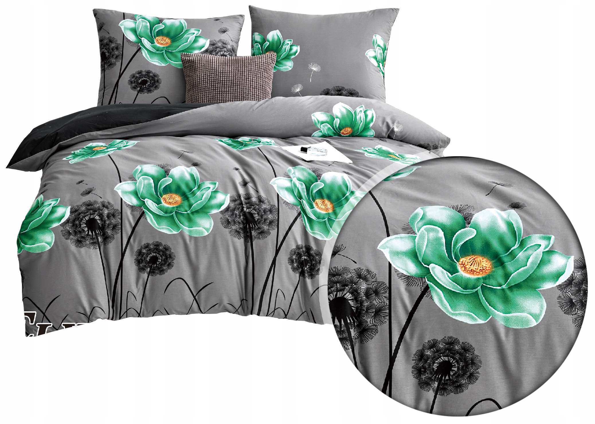 Pościel 180x200 Elway 100% Bawełna Komplet Pościeli Satynowej Nowe