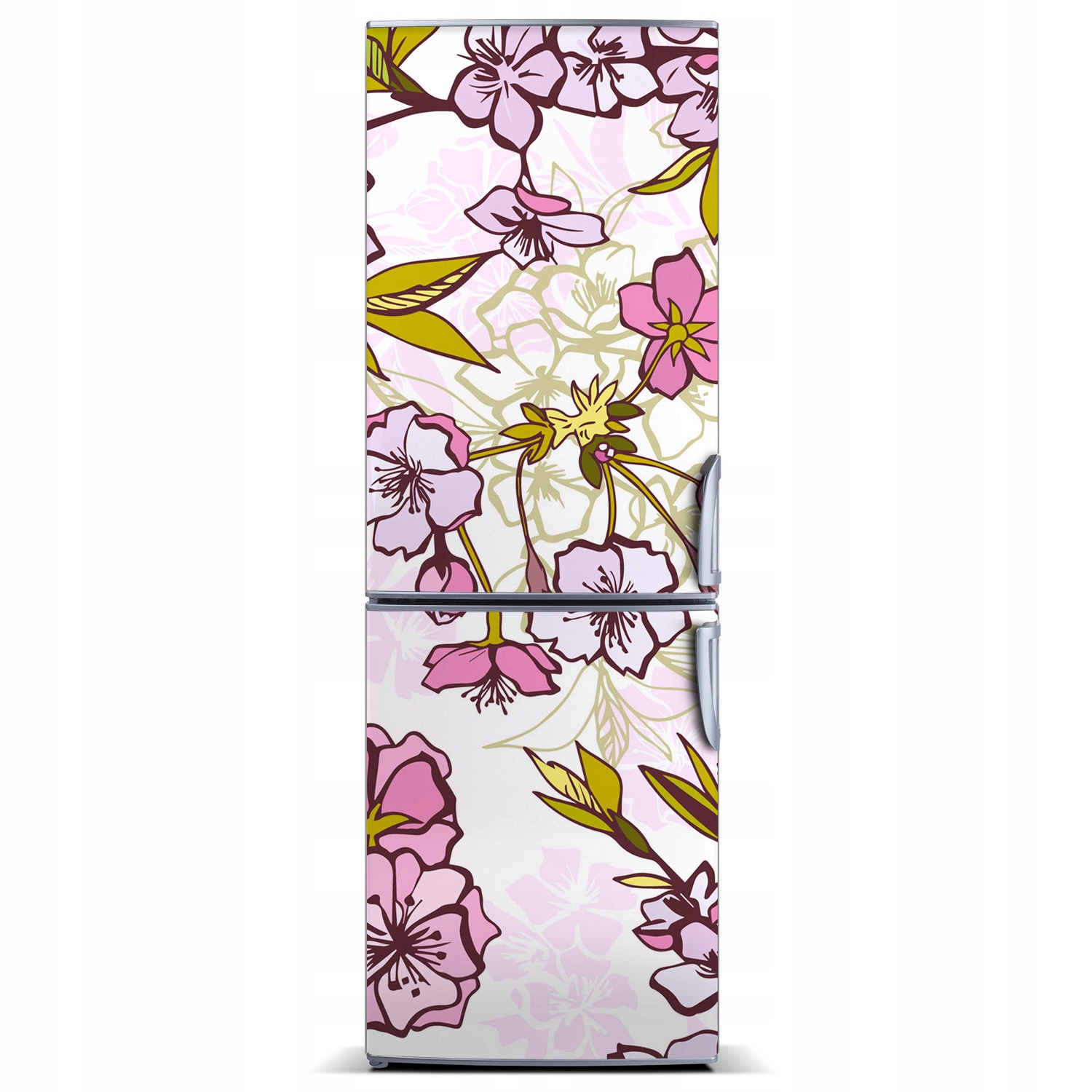 

Magnes magnetyczna lodówkę Kwiaty wiśni 60x180